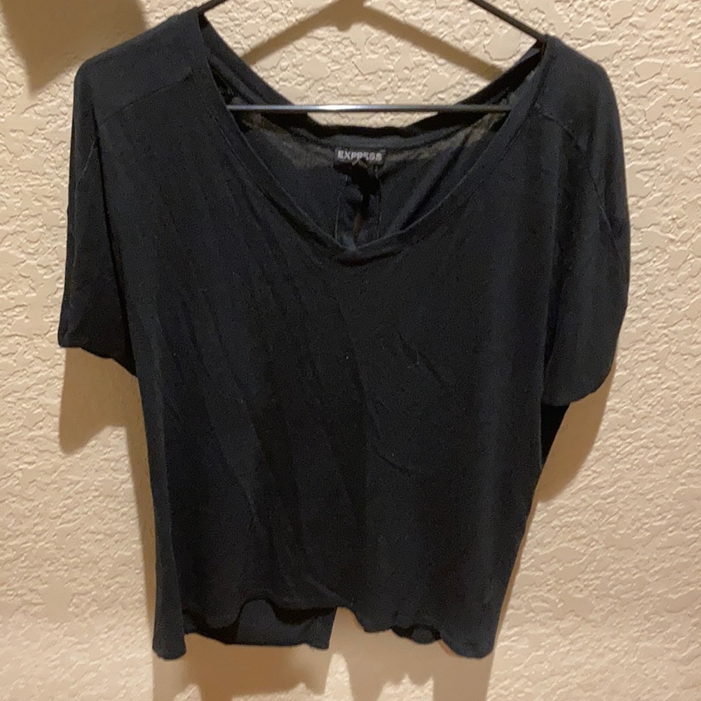 Express black blouse